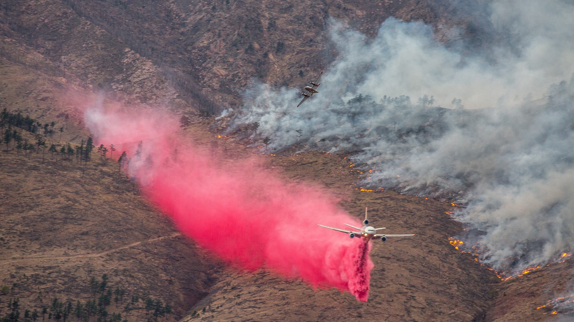 PHOTOS: Calwood Fire in Boulder County | 9news.com