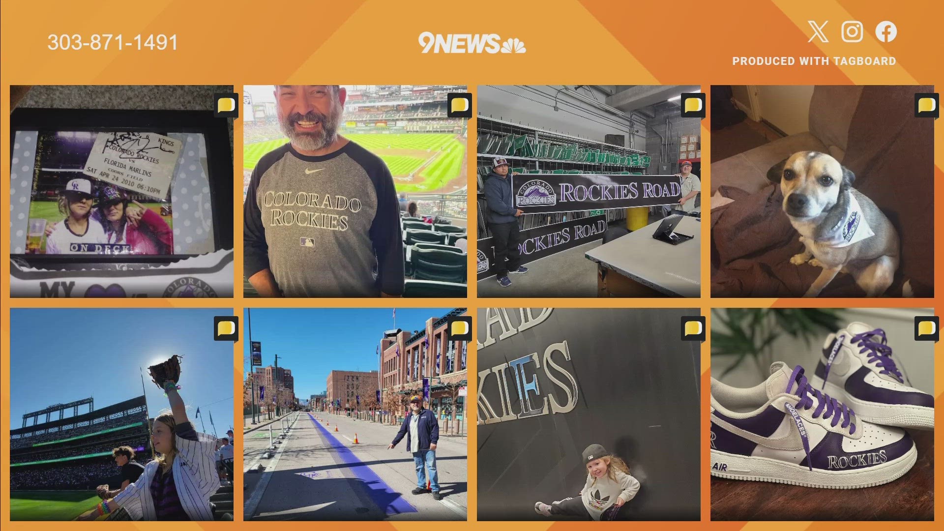 Send in your pictures and videos through the 'Near Me' tab on the 9NEWS app or by sending them to 303-871-1491.