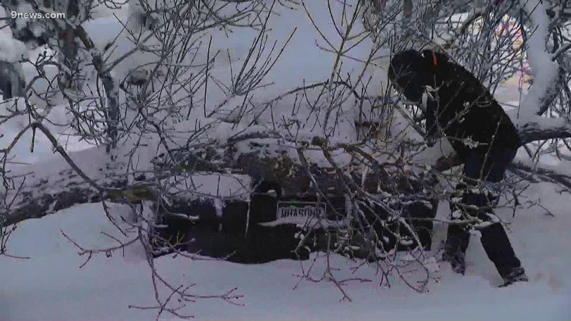 Denver snow storm updates Interactive radar, traffic conditions