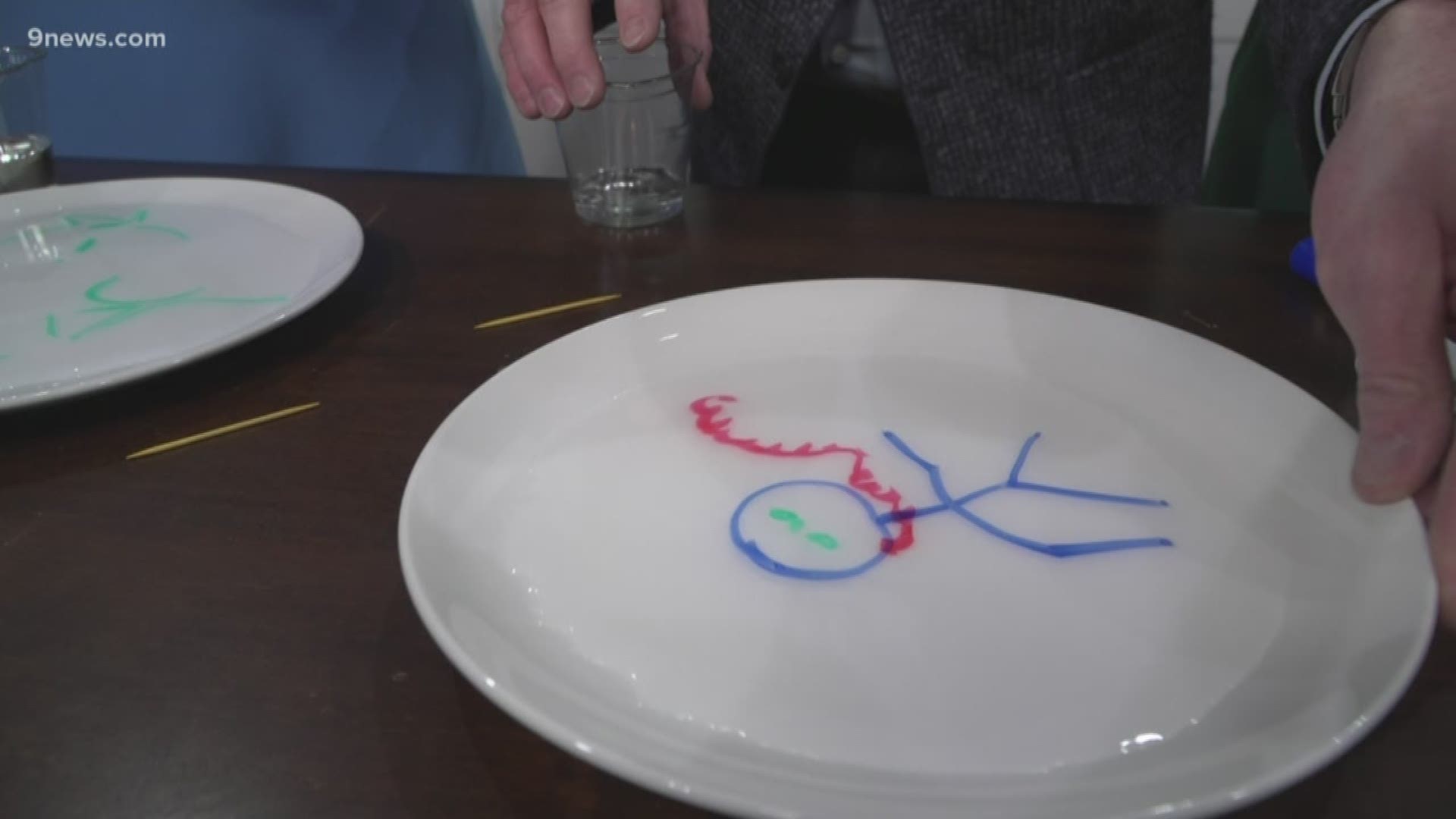 This fun science trick uses dry erase markers