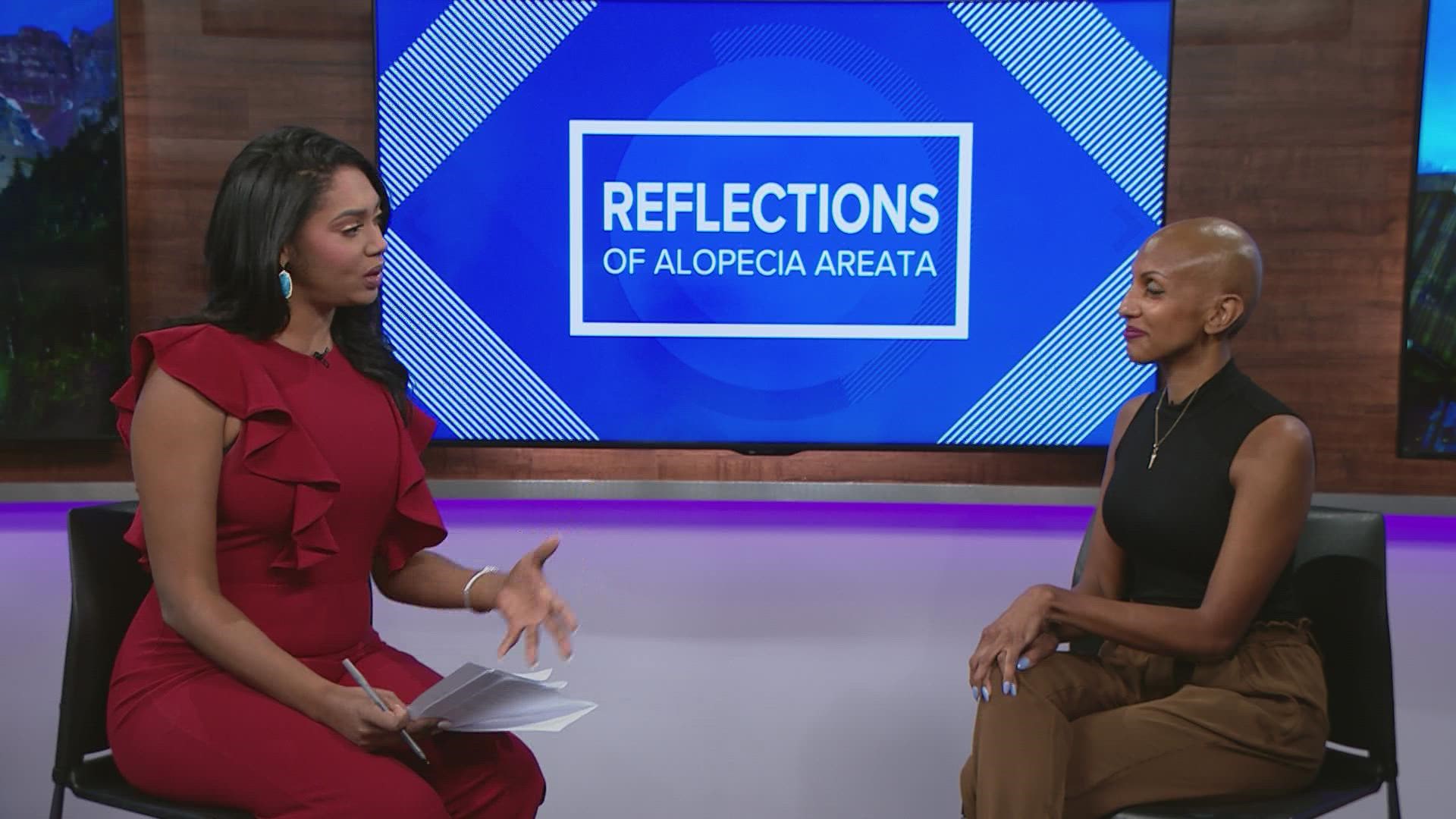 There's a campaign in Denver called 'Reflections of Alopecia Areata' where women are sharing their experiences with the disease.