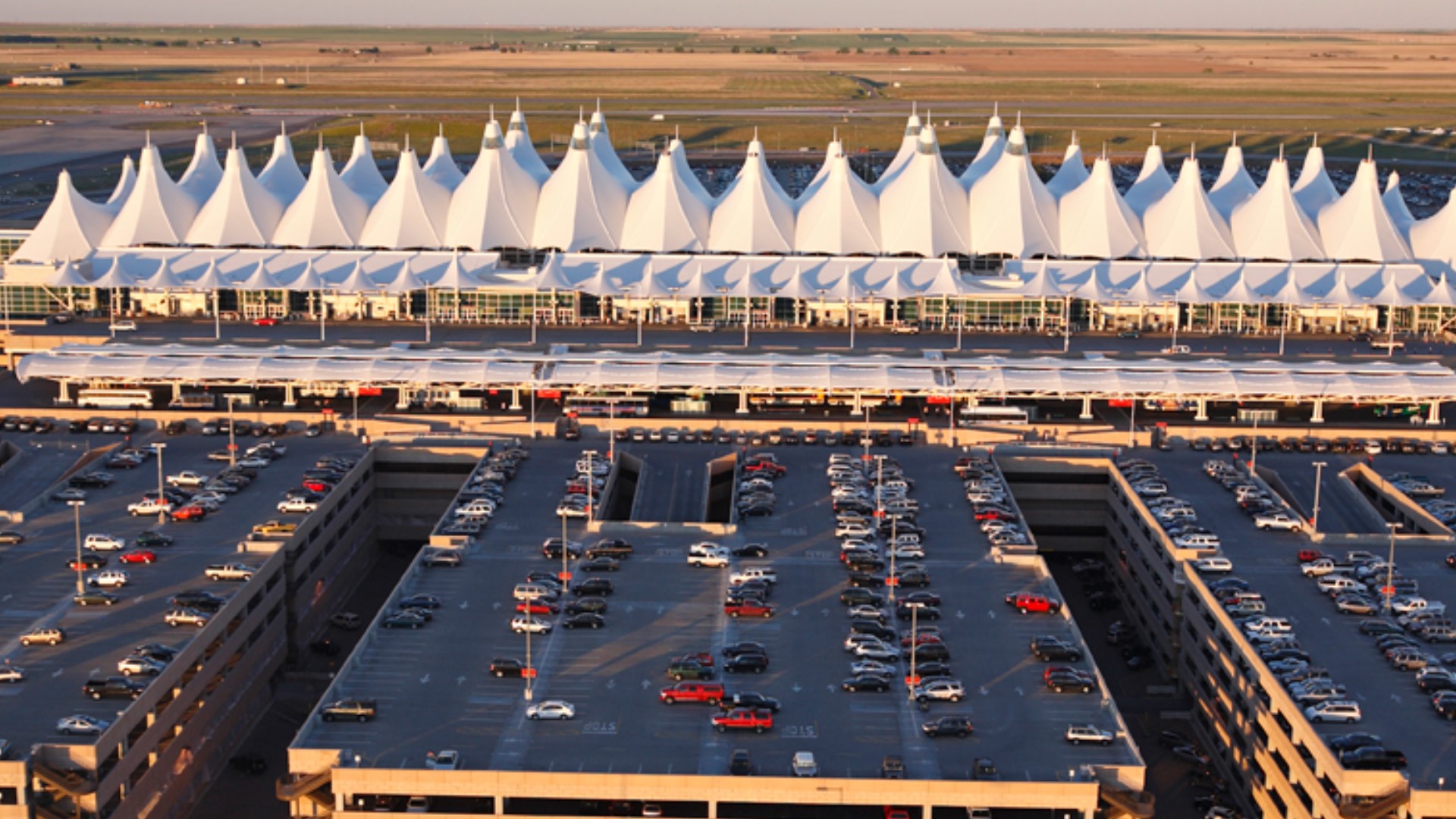 Sky9 footage of the Denver airport, known as DIA, taken in June 2023.