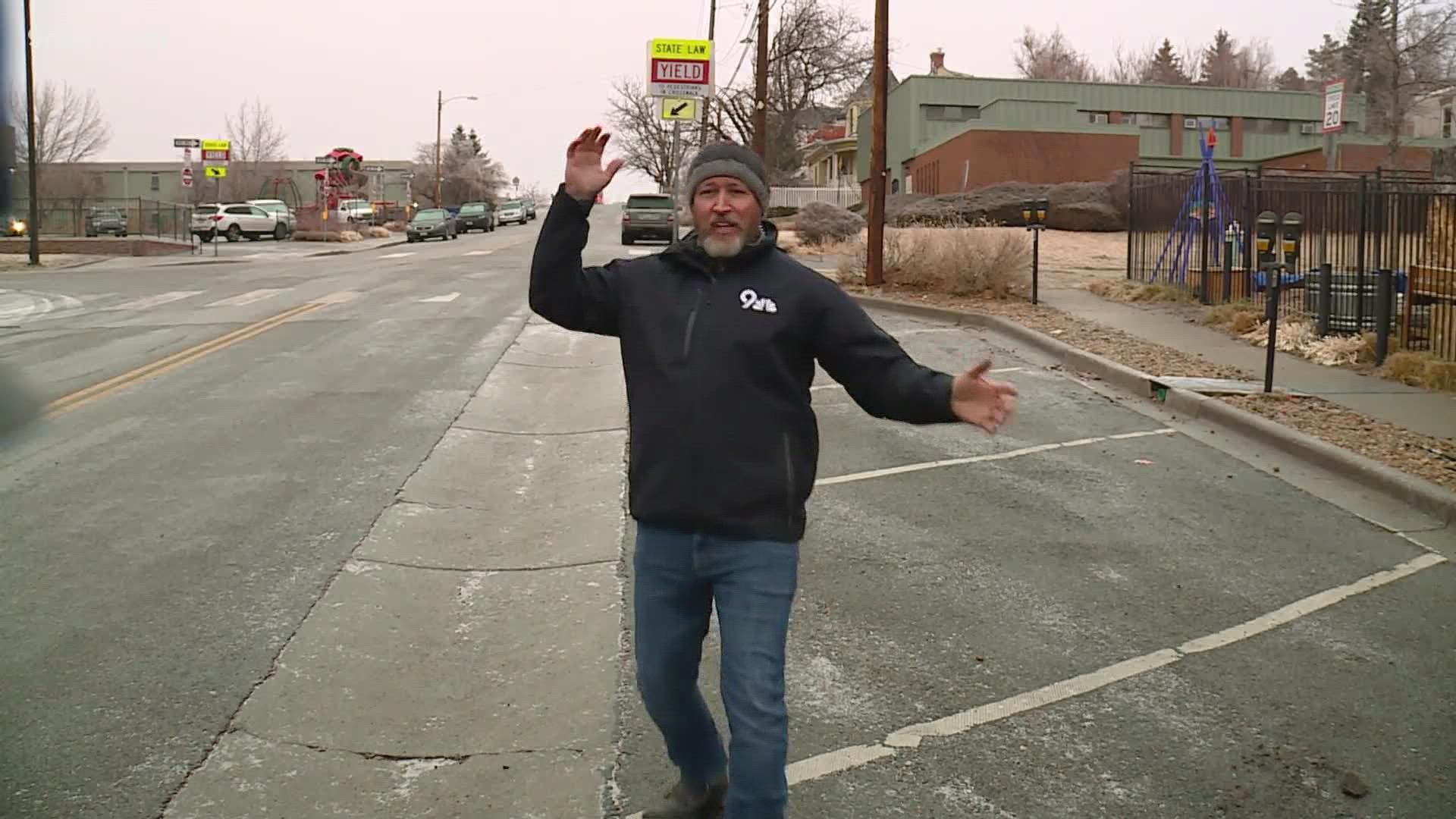 Freezing drizzle, snow create slick road conditions across Front Range ...