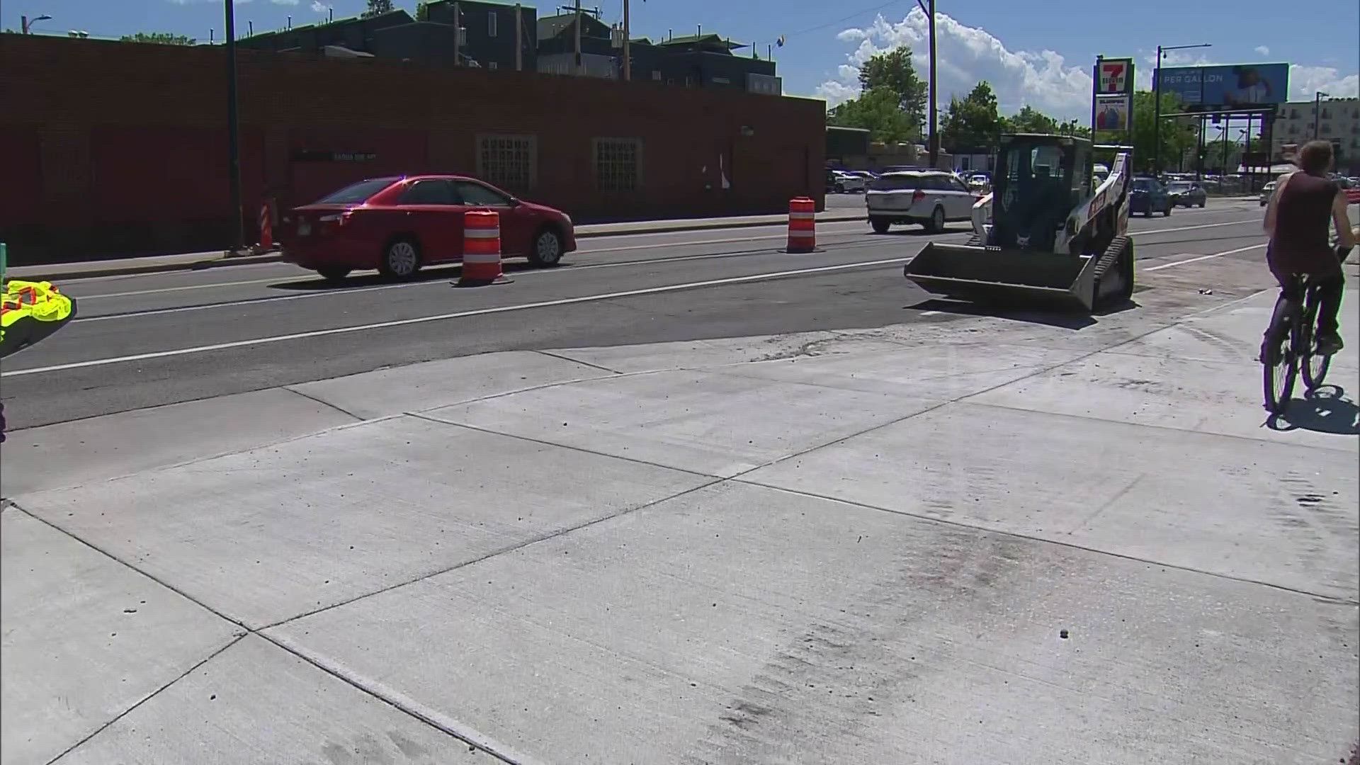 West Colfax improvement work begins in Denver | 9news.com