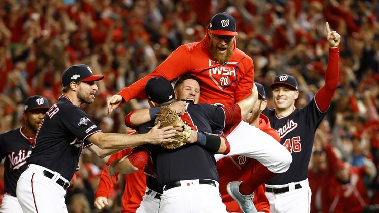 Wild-card Nationals head to World Series with sweep of Cardinals - The  Columbian