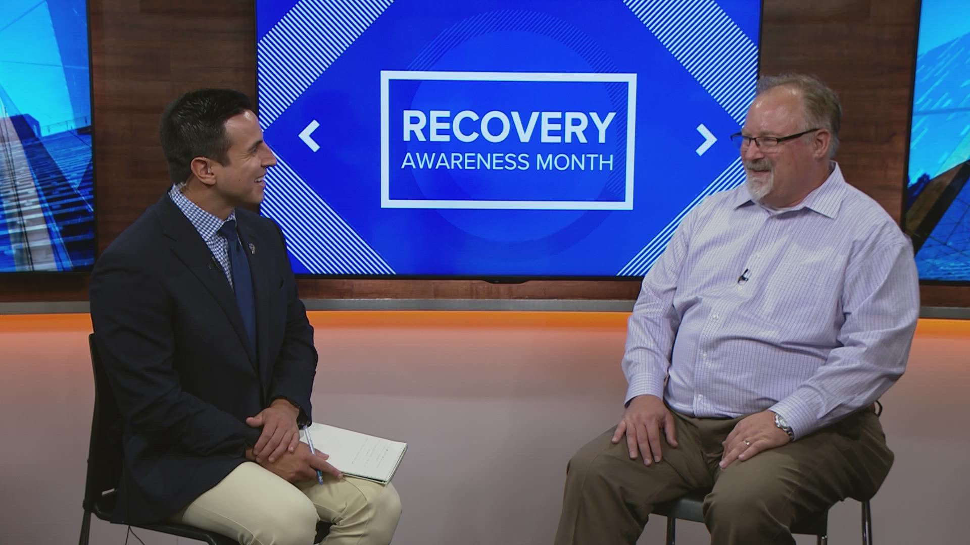 9NEWS anchor Jordan Chavis speaks with therapist Kevin Petersen on how to help others dealing substance abuse.