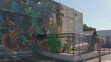 Whitewashed Chicano mural uncovered and preserved