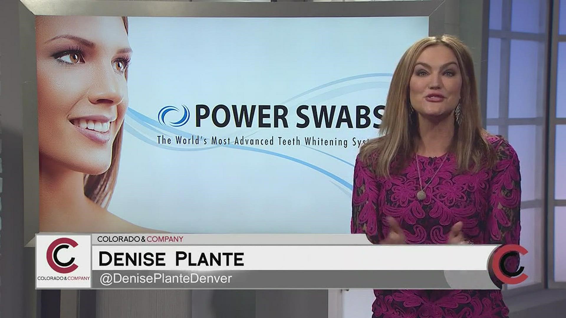 Enjoy a whiter and brighter smile in time for the holidays! Call now and ask for the special Colorado and Company offer for power swabs! You'll save 40% off and shipping is also free. The number to call is 800.489.9733. You can also order online at www.powerswabs.com.