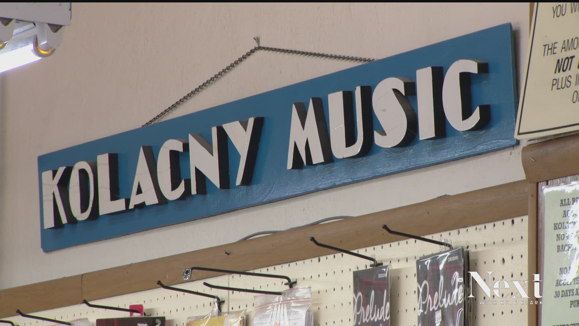 For almost a century, the family business has provided instruments to local musicians and schools. Now, they're closing to make room for the next generation.