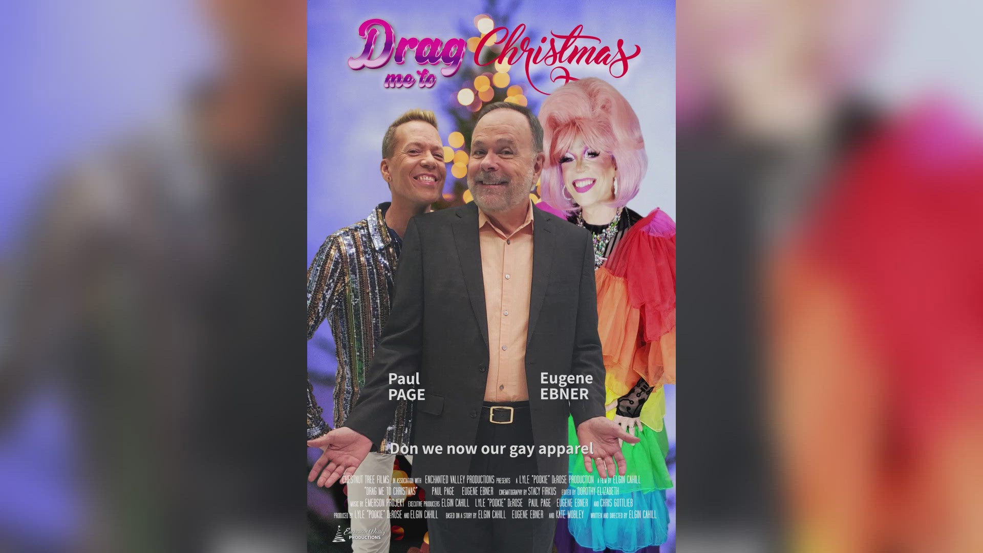 Eugene Ebner-Page, Samora Kash and Elgin Cahill talk joining forces for upcoming Pride drag shows and the upcoming holiday film 'Drag me to Christmas."