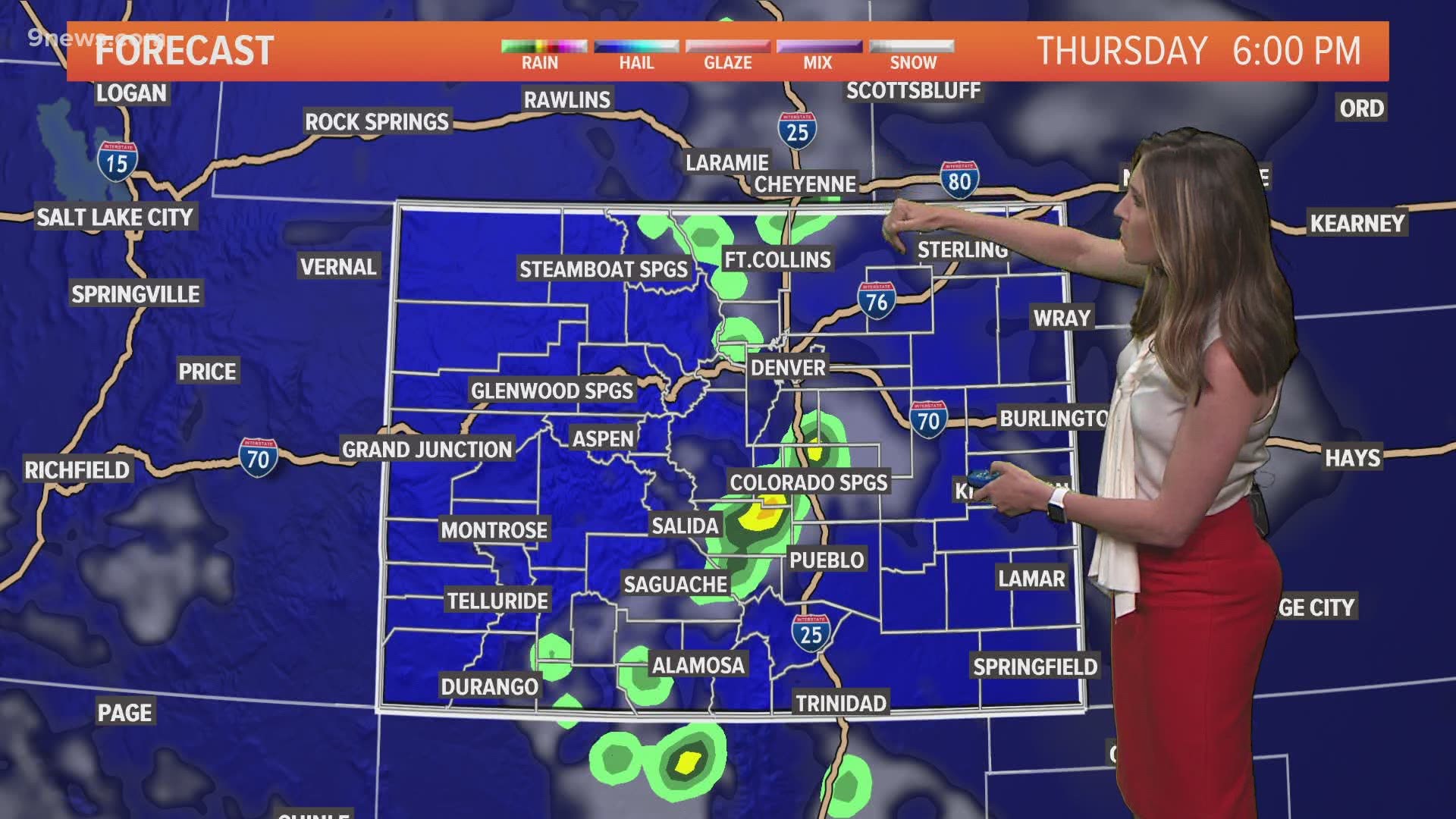 Another chance for afternoon thunderstorms Thursday. Becky Ditchfield has your afternoon forecast.