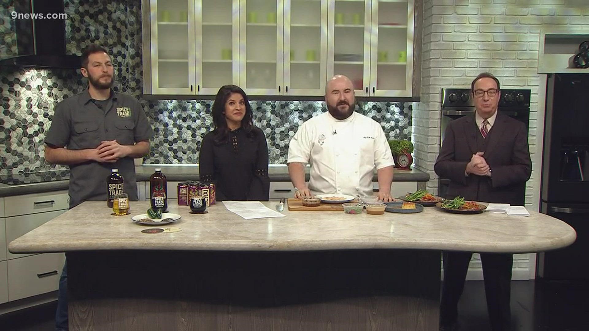 Las Delicias and Spice Trade Brewing stopped by 9NEWS to talk about food and beer pairings as part of Denver Restaurant Week.