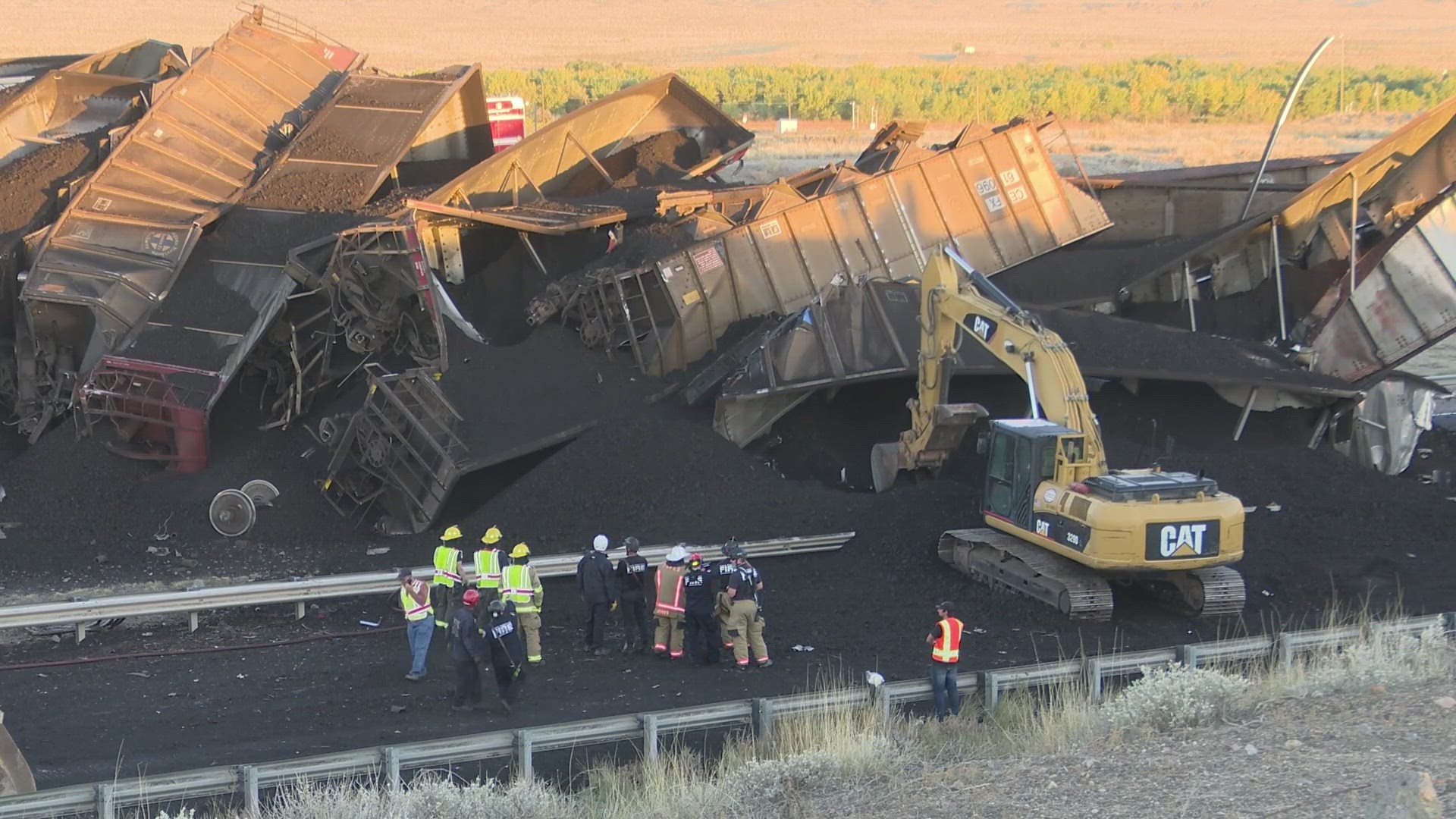 The interstate is closed in both directions, and CSP said the closure will likely last into Monday.