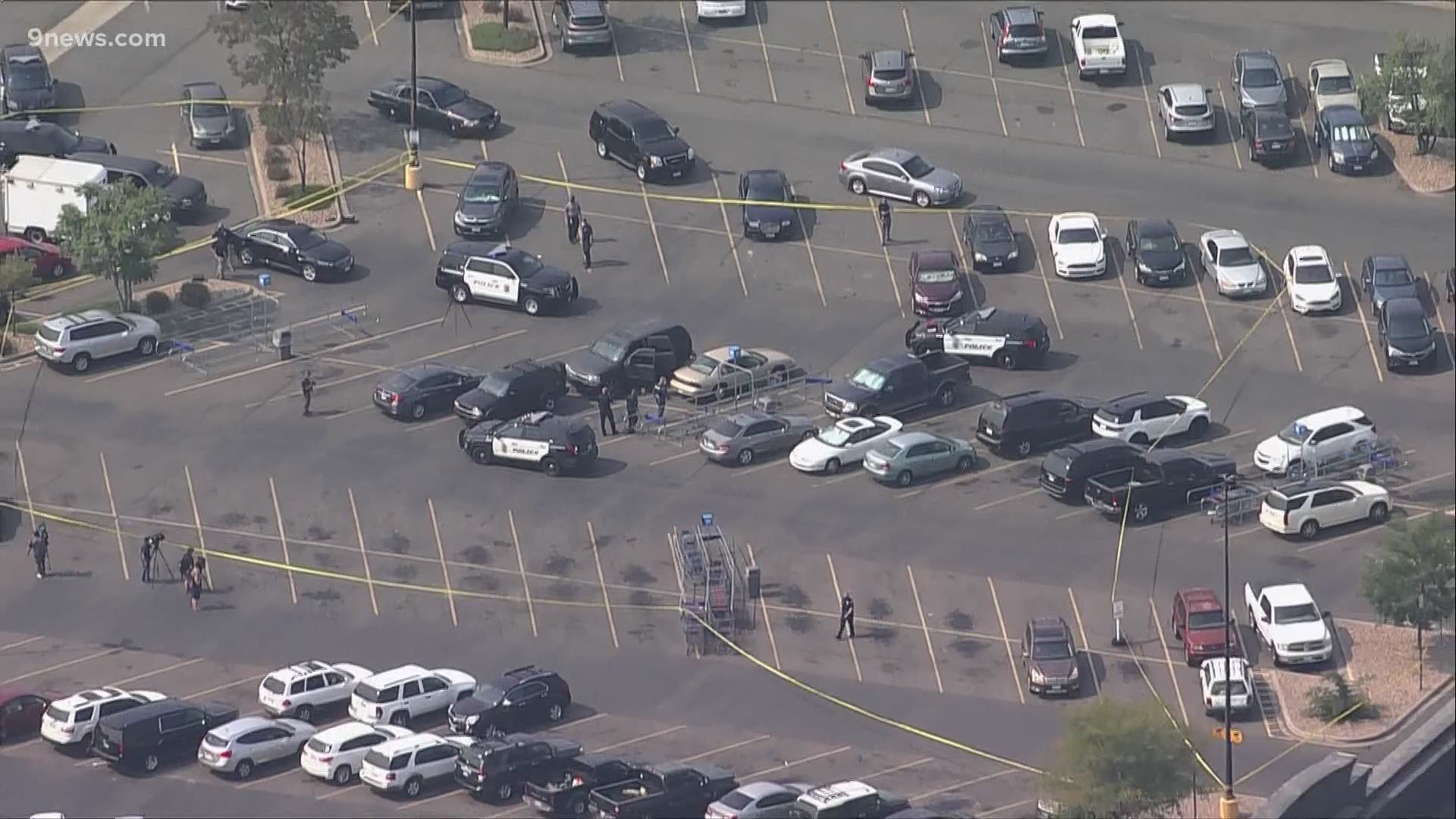 A man was fatally shot in the parking lot of Walmart near West 4th Avenue and Wadsworth Boulevard. Officers then fatally shot the suspect.