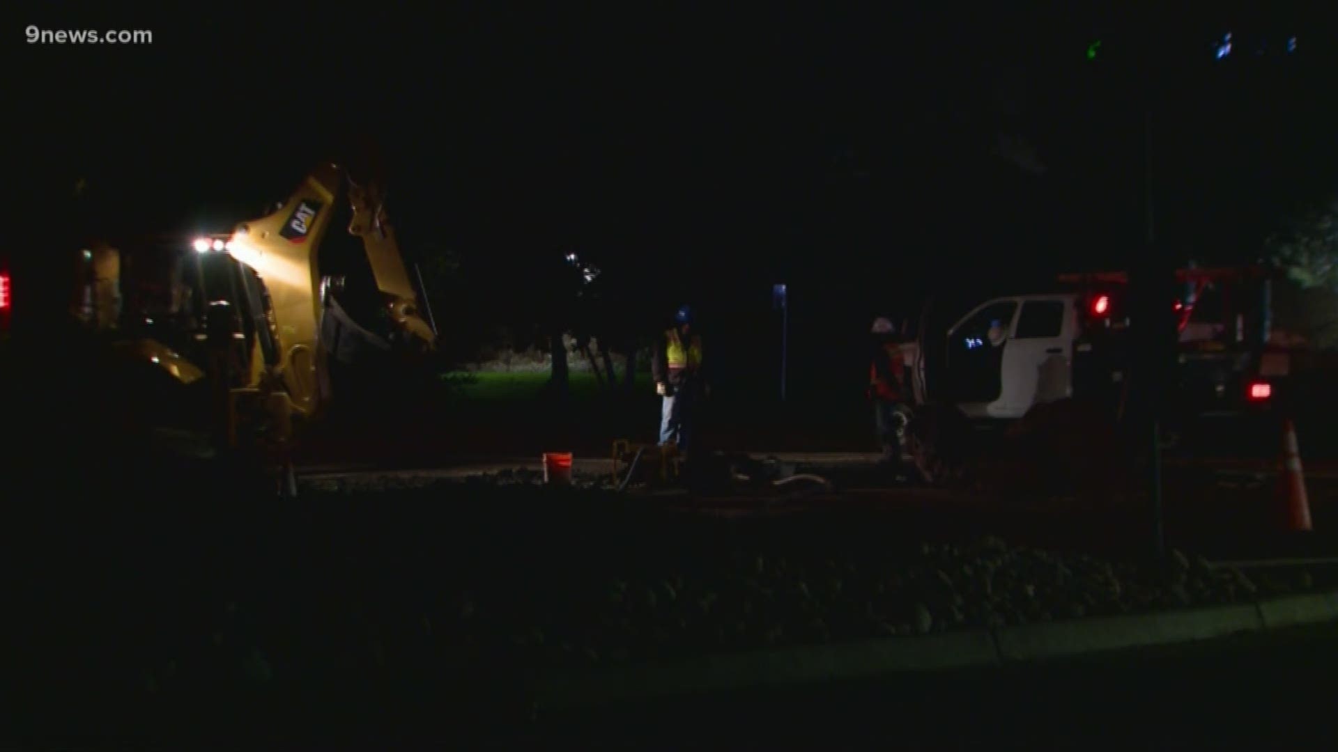Repairs on the broken water main could last all day, according to Willows Water District.