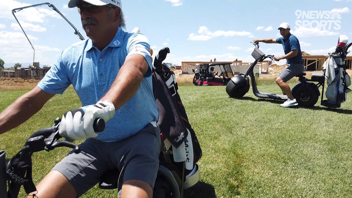 New scooter carts catching attention at local golf courses | 9news.com