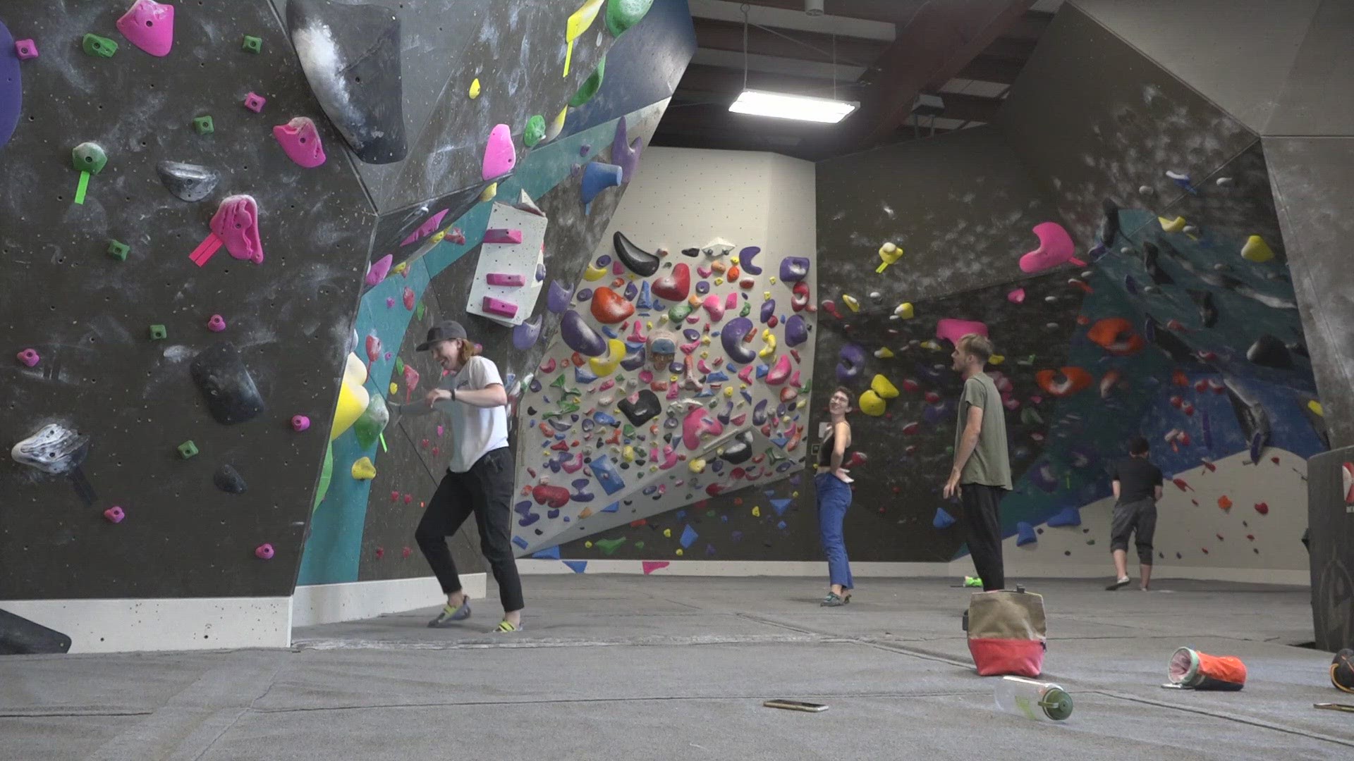 The group climbs at gyms across the Front Range and gives its members a community that didn't exist a few years ago.