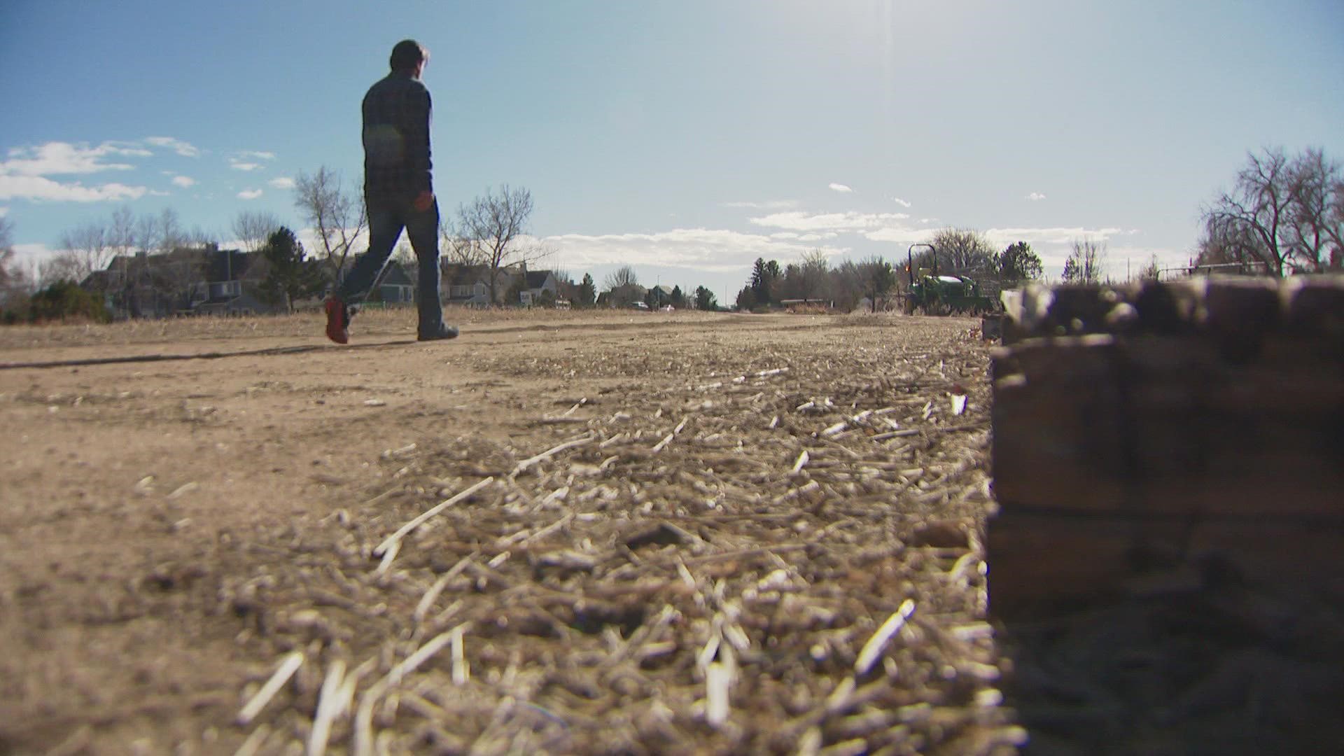 Reporter Courtney Yuen met with a Longmont regenerative farmer -- focused on creating healthy topsoil.