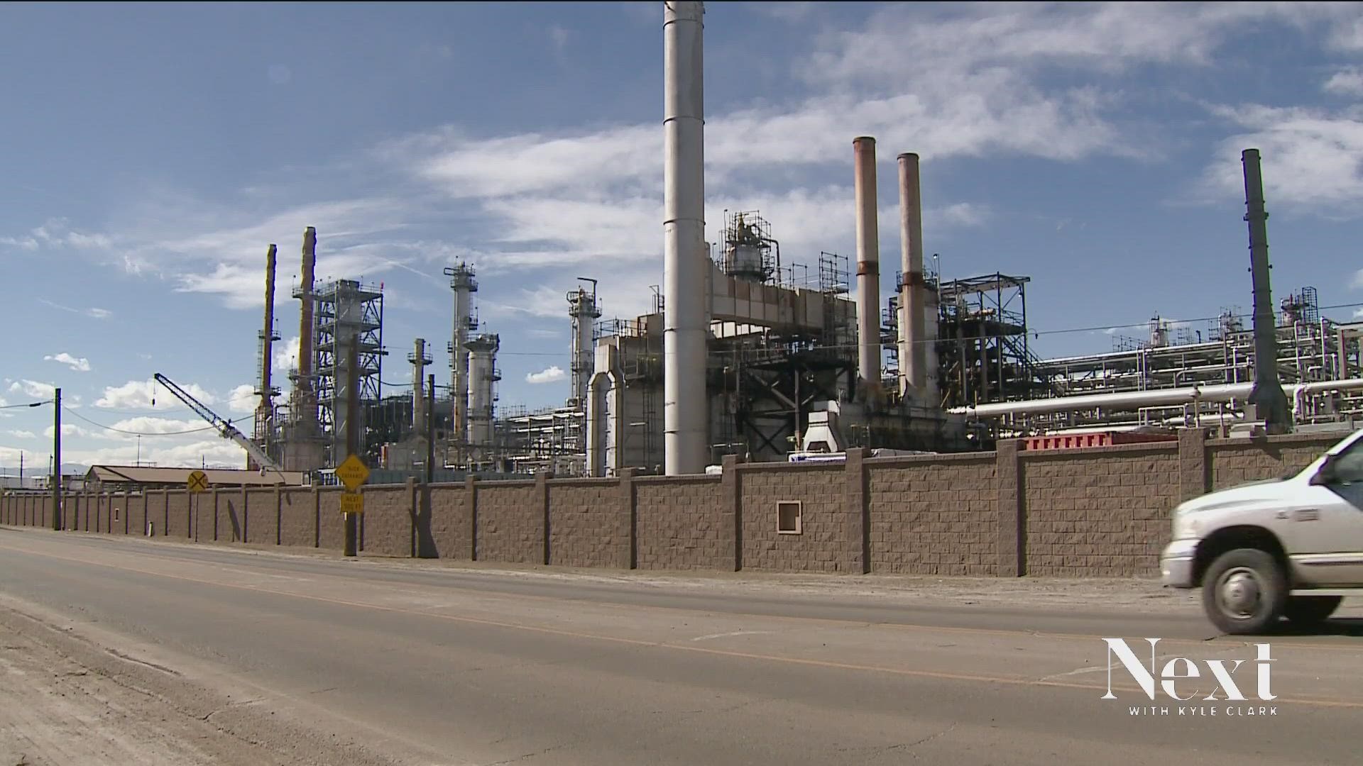 A "vapor release" on Tuesday was one in a string of recent incidents reported by the refinery in Commerce City.