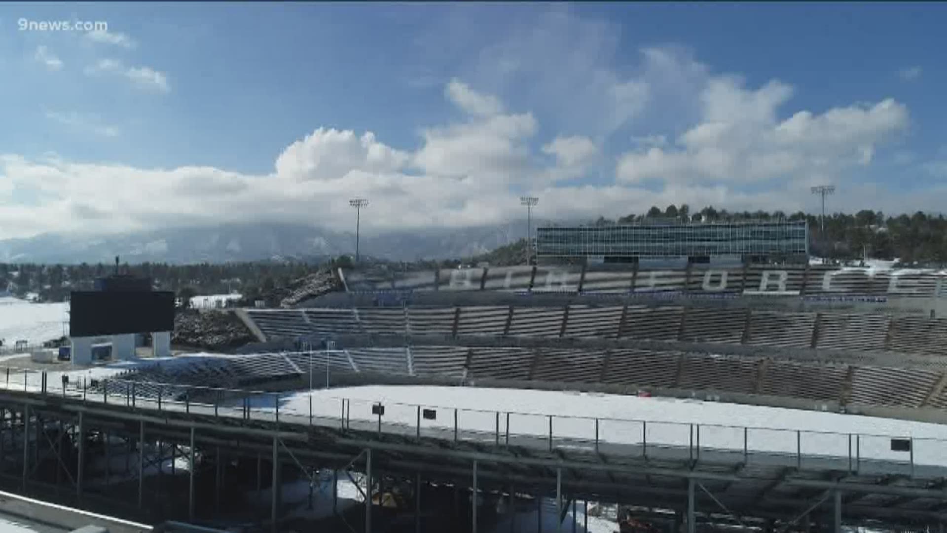 The Colorado Avalanche will be playing a Stadium Series game vs. the L.A. Kings at Falcon Stadium at the U.S. Air Force Academy in Colorado Springs on Feb. 15, 2020.