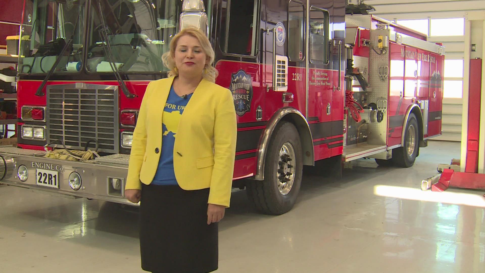 Mountain View Fire Rescue has a personal connection to Ukraine.
