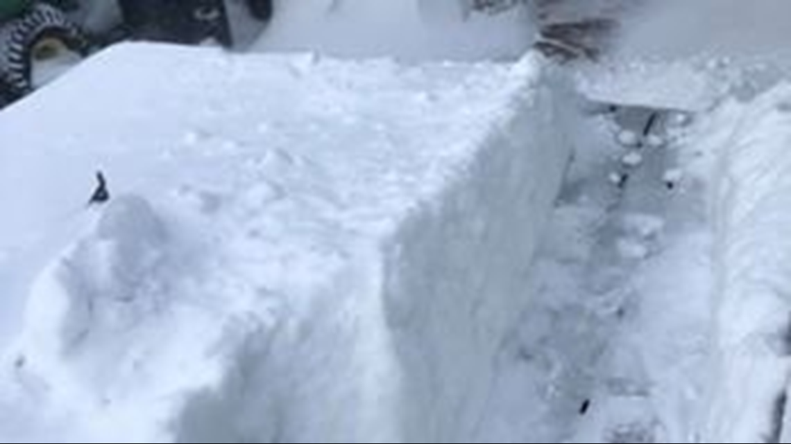 Pics: Snow piles up across Colorado after blizzard-like conditions ...