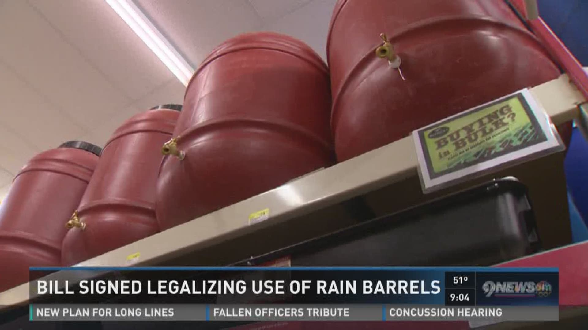 Rain barrels now allowed in Colorado