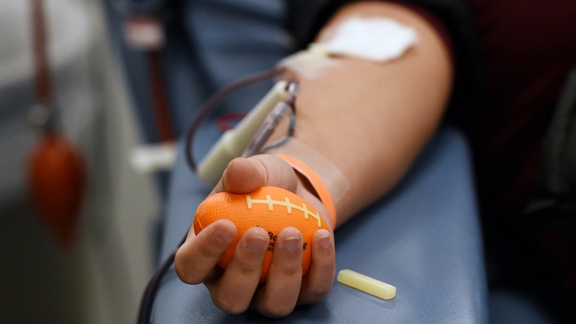 Krisis darah nasional pertama: Tempat mendonorkan darah di Colorado