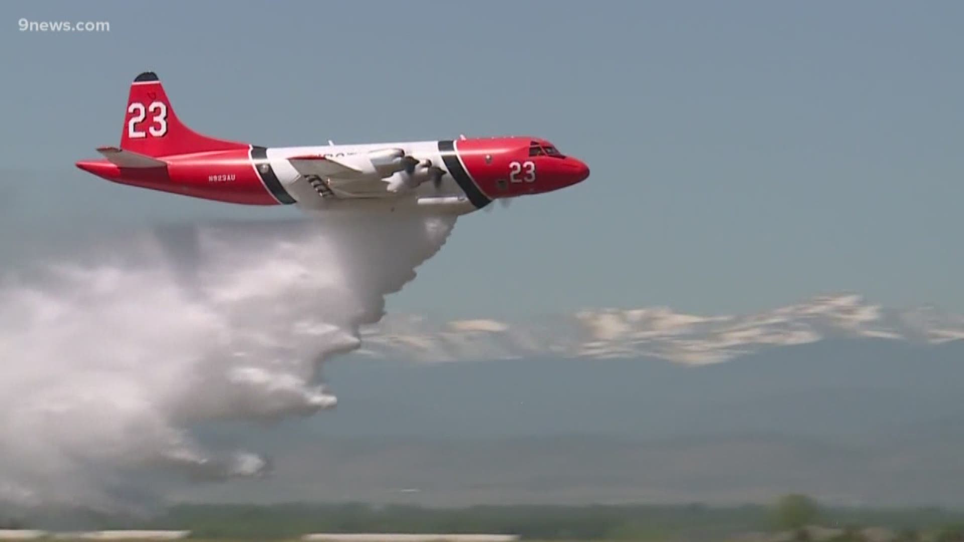 There's a big arsenal of aircraft available, but this year there will be a new plane in the sky when wildfires appear. We got a preview of the new tanker during a special test flight.