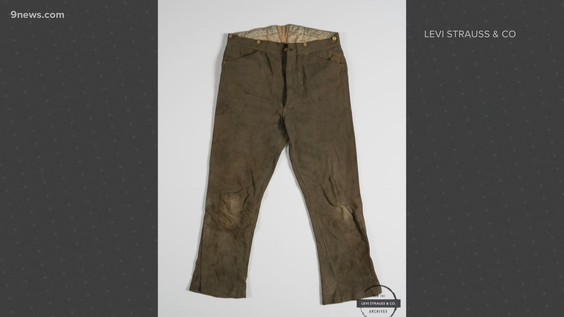 Jeans unearthed in Colorado home added to Levi's archives 