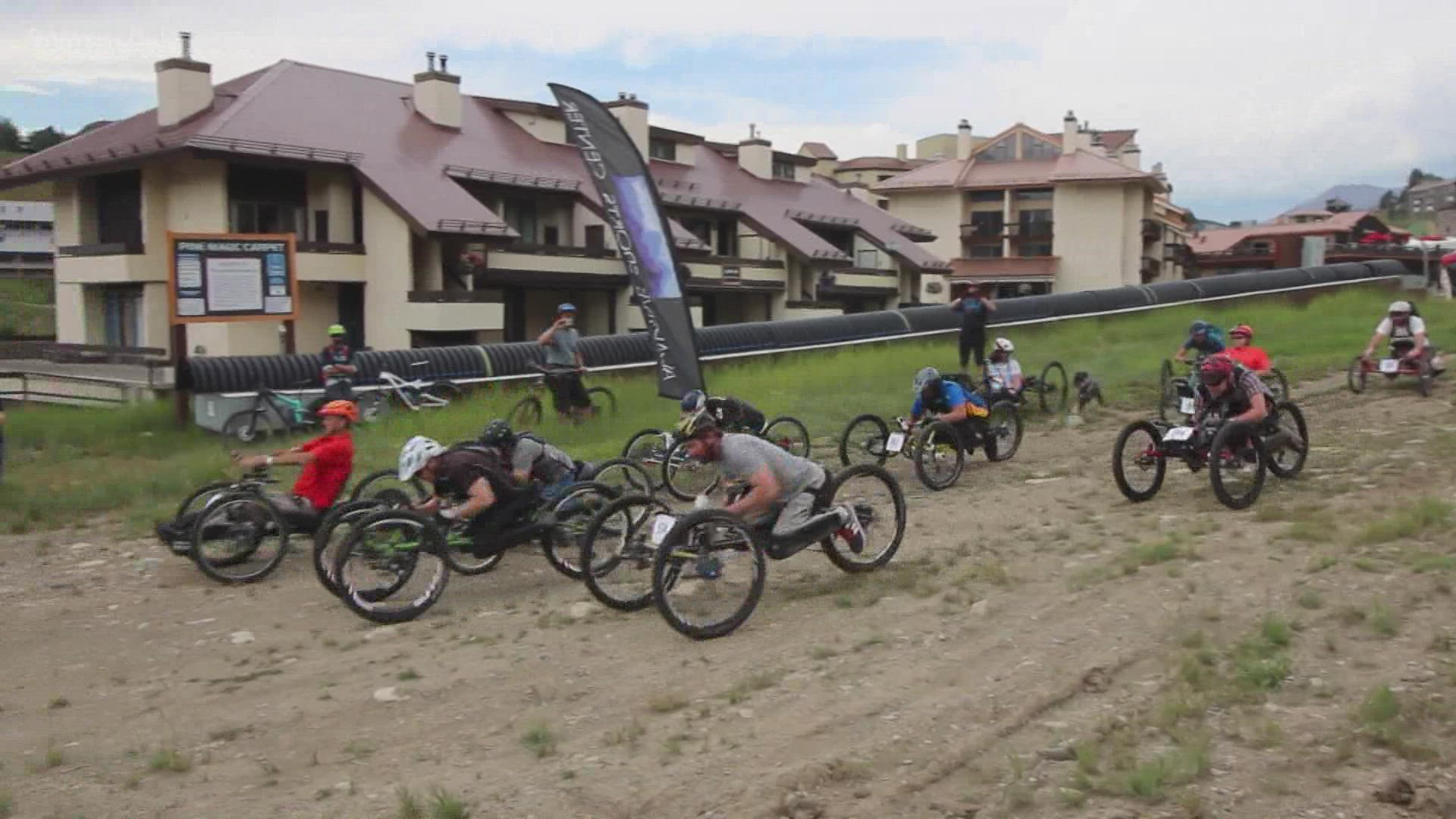 Competitors from across the country are gathering for three days of riding and racing.