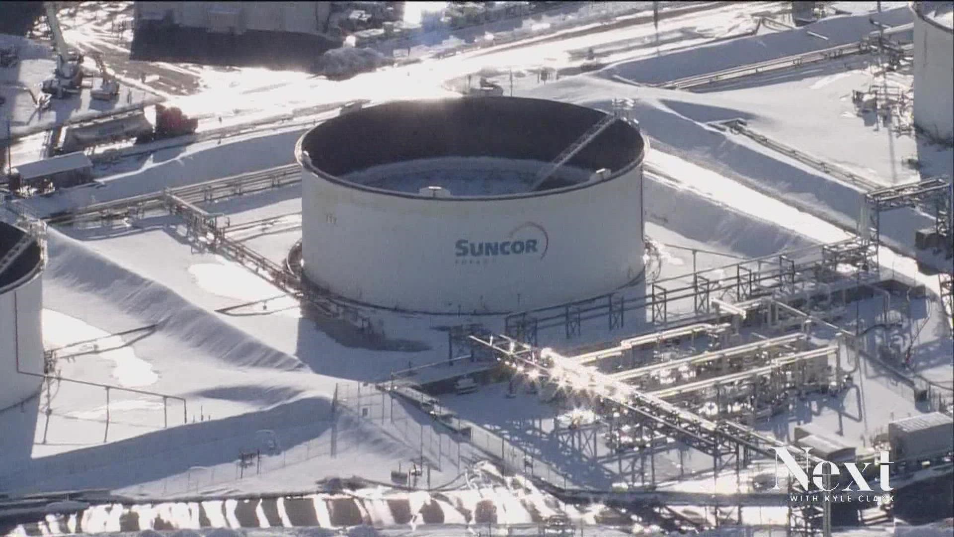 In early January, Suncor filed a notice with the state health department that benzene levels in Sand Creek exceeded what's allowed by the state.