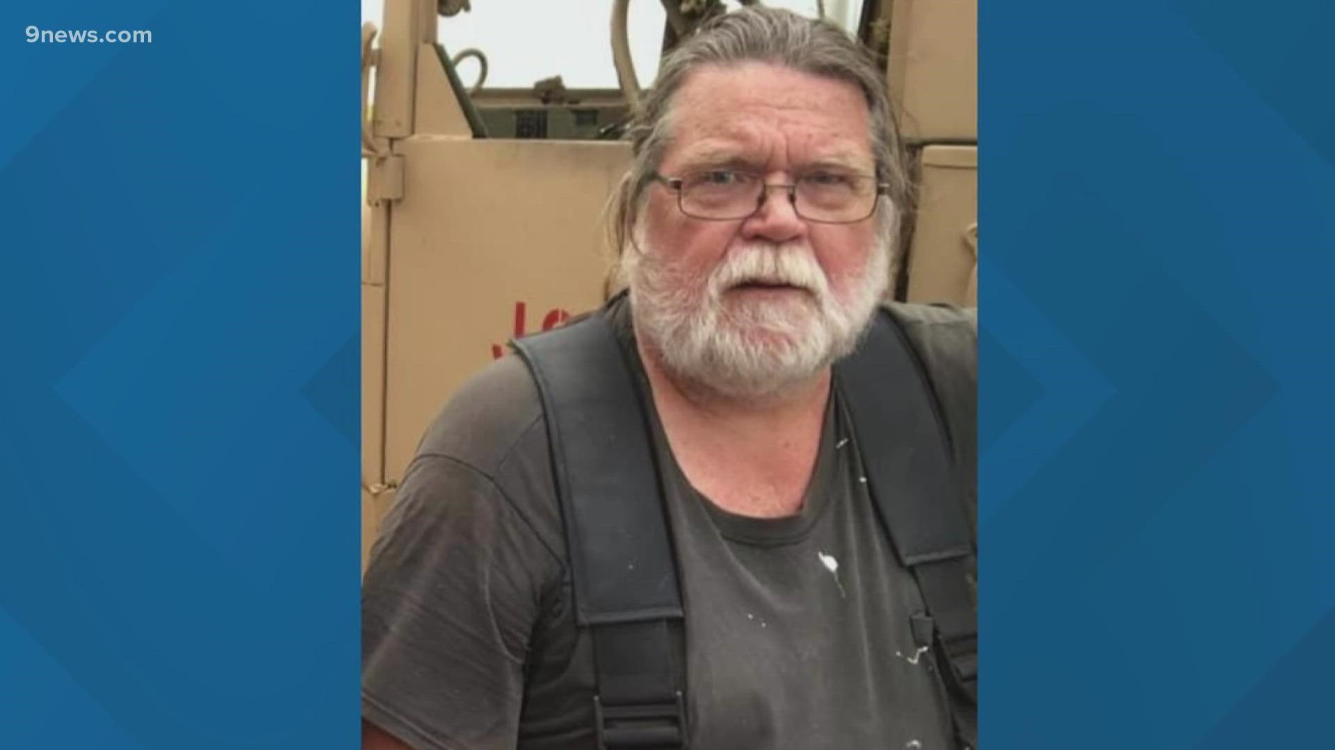 Larry Wyant died Tuesday after a shift in winds pushed the flames toward him, according to the Joes Fire Department.