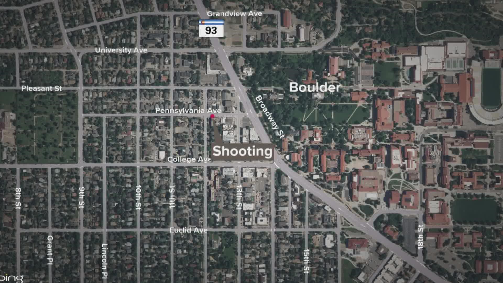 Boulder Police respond to shooting incident near university campus