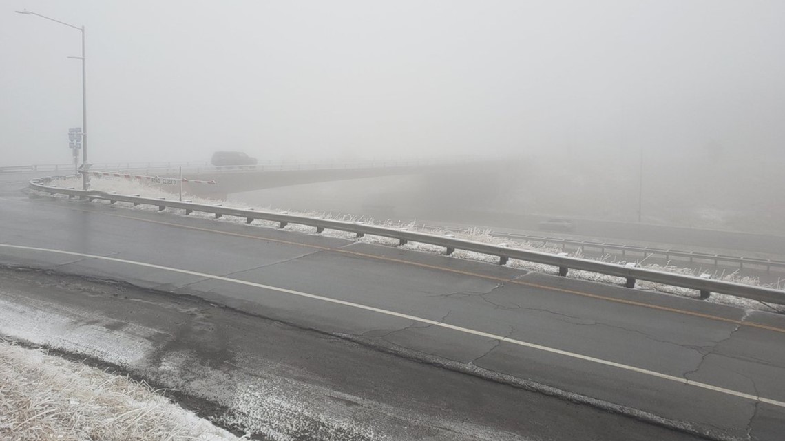 Icy road conditions Friday around Denver | 9news.com