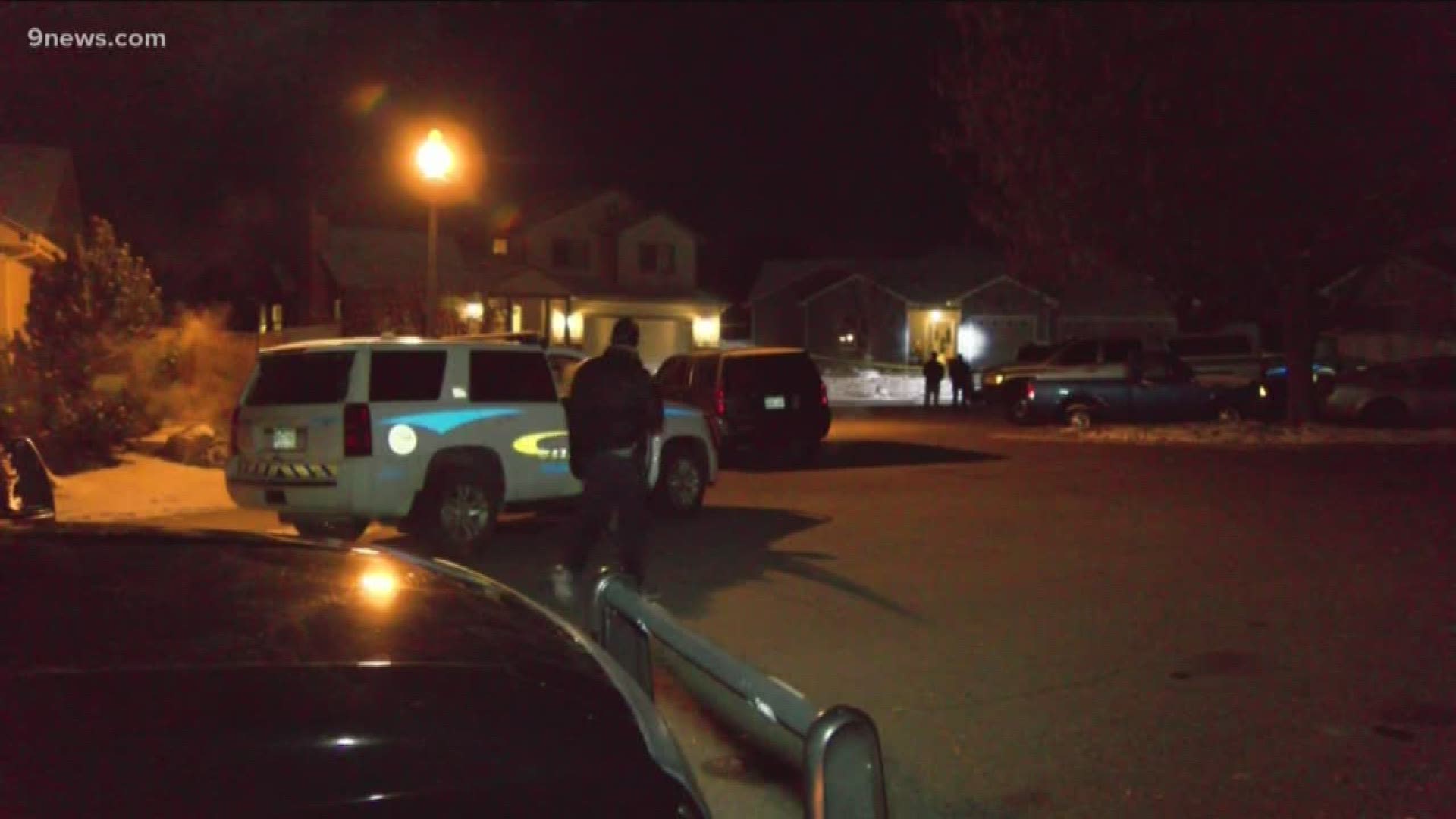 Loveland police encountered the woman Monday evening while investigating a possible homicide.