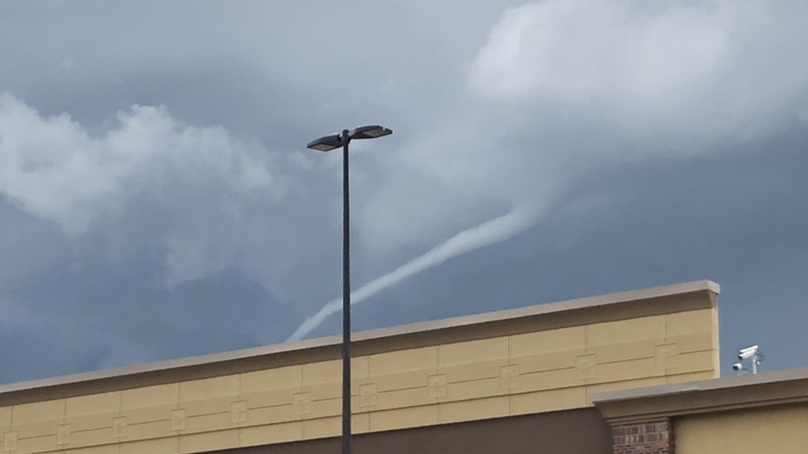 Multiple funnel clouds spotted along Colorado's Front Range on Monday