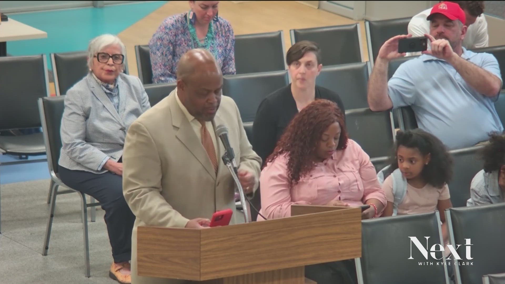At a school board public comment session, a former employee claimed the DPS superintendent is mandating that district employees sign confidentiality agreements.