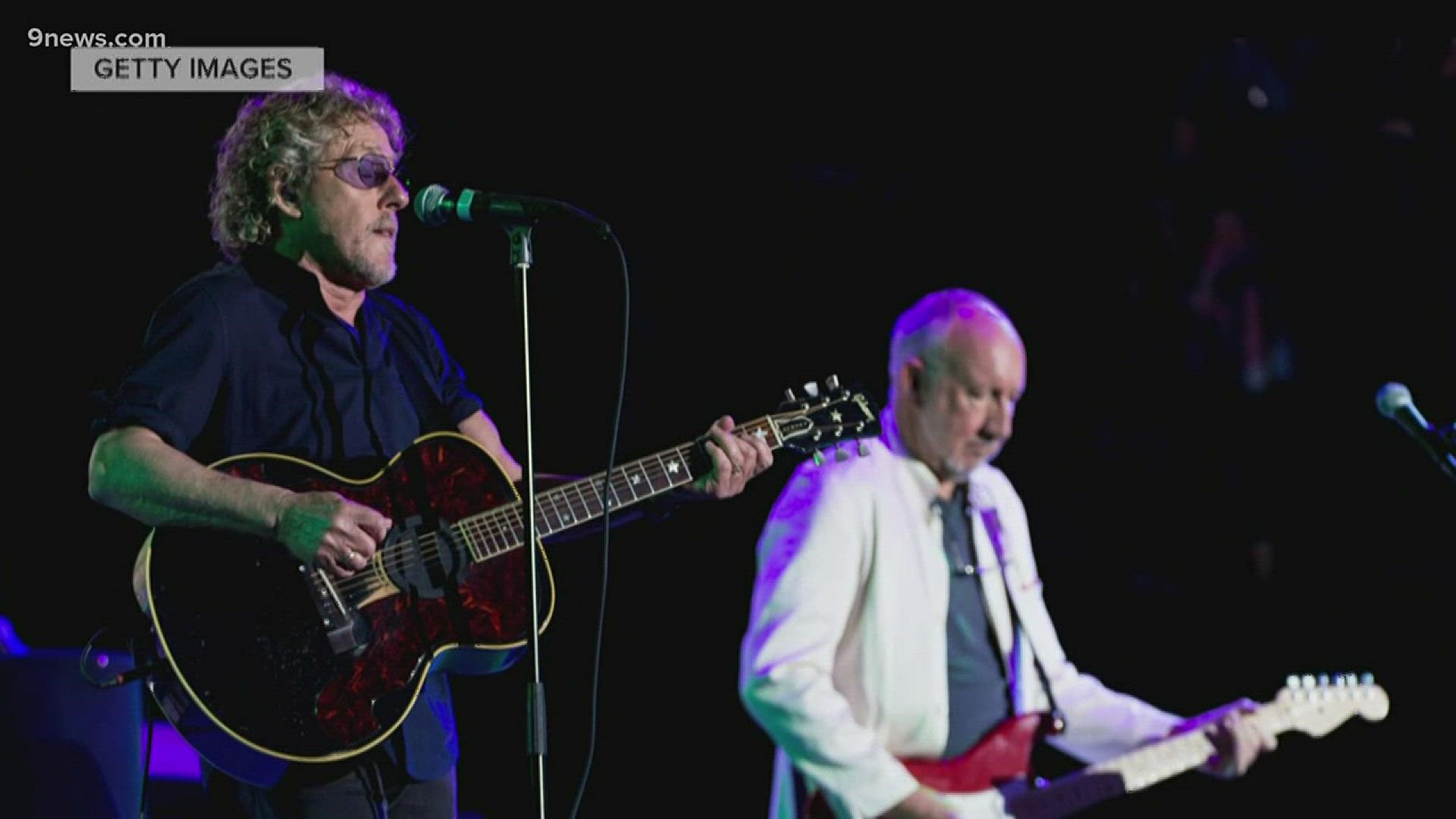British rock legends The Who will bring their "Moving On!" Tour to Denver in September 2019.