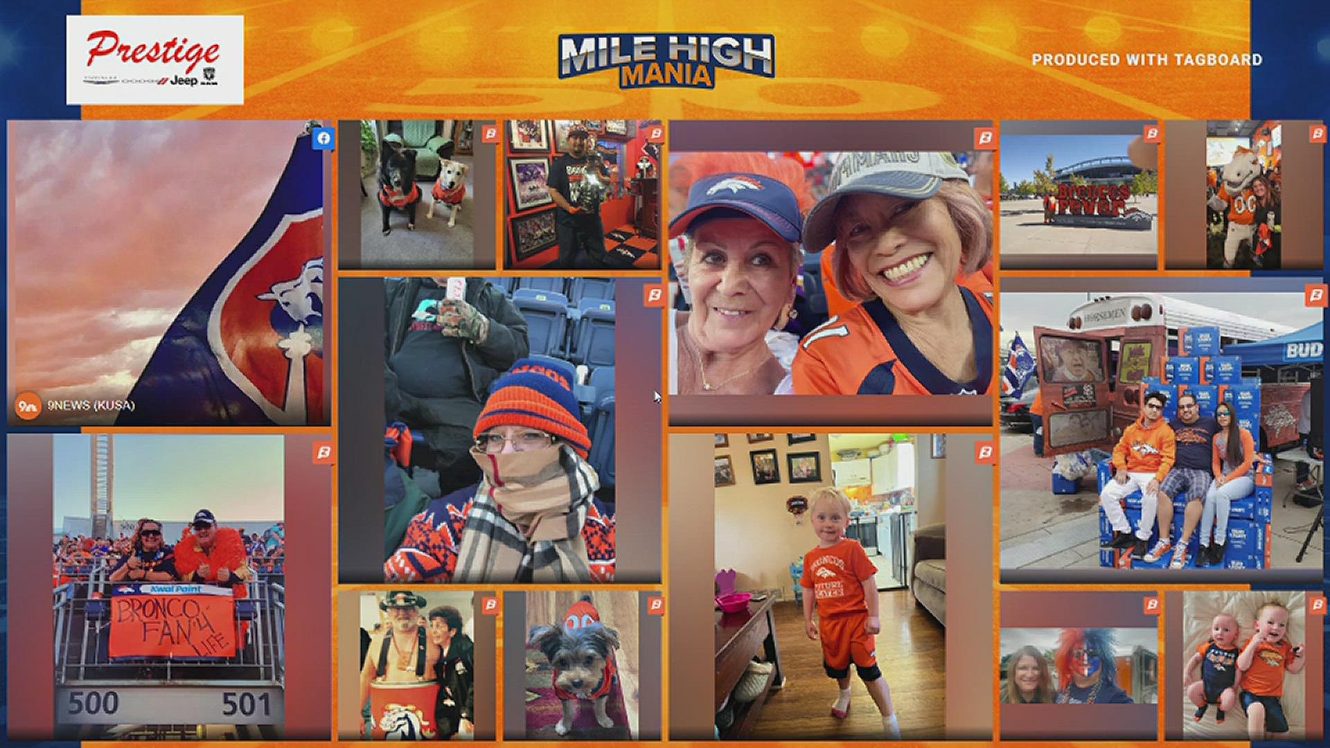 The Broncos are taking on the Seattle Seahawks in their first game of the season Monday night and Broncos Country is ready to cheer them to victory.