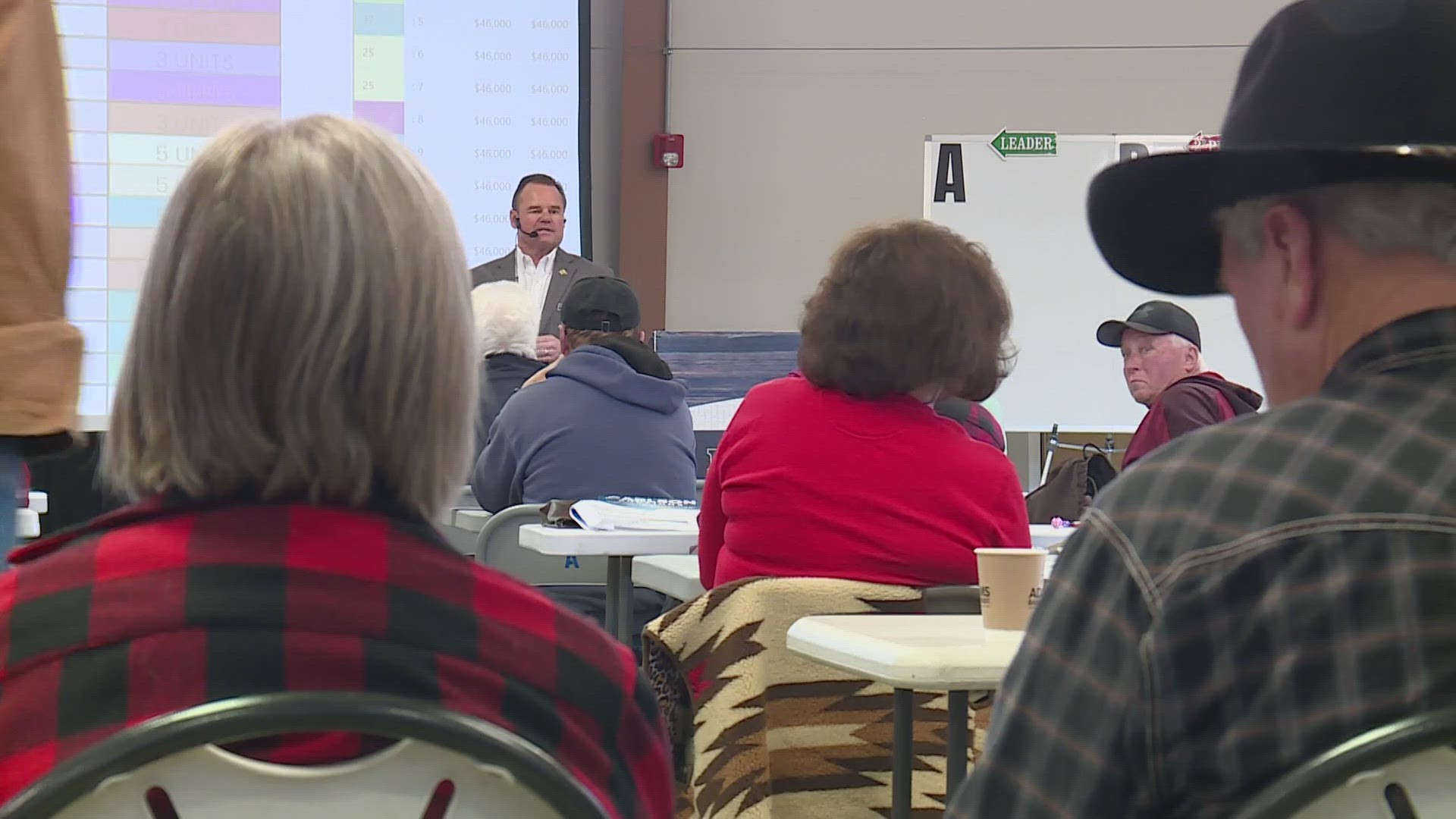 Water from the Colorado-Big Thompson water project sells at a rare auction in Longmont.