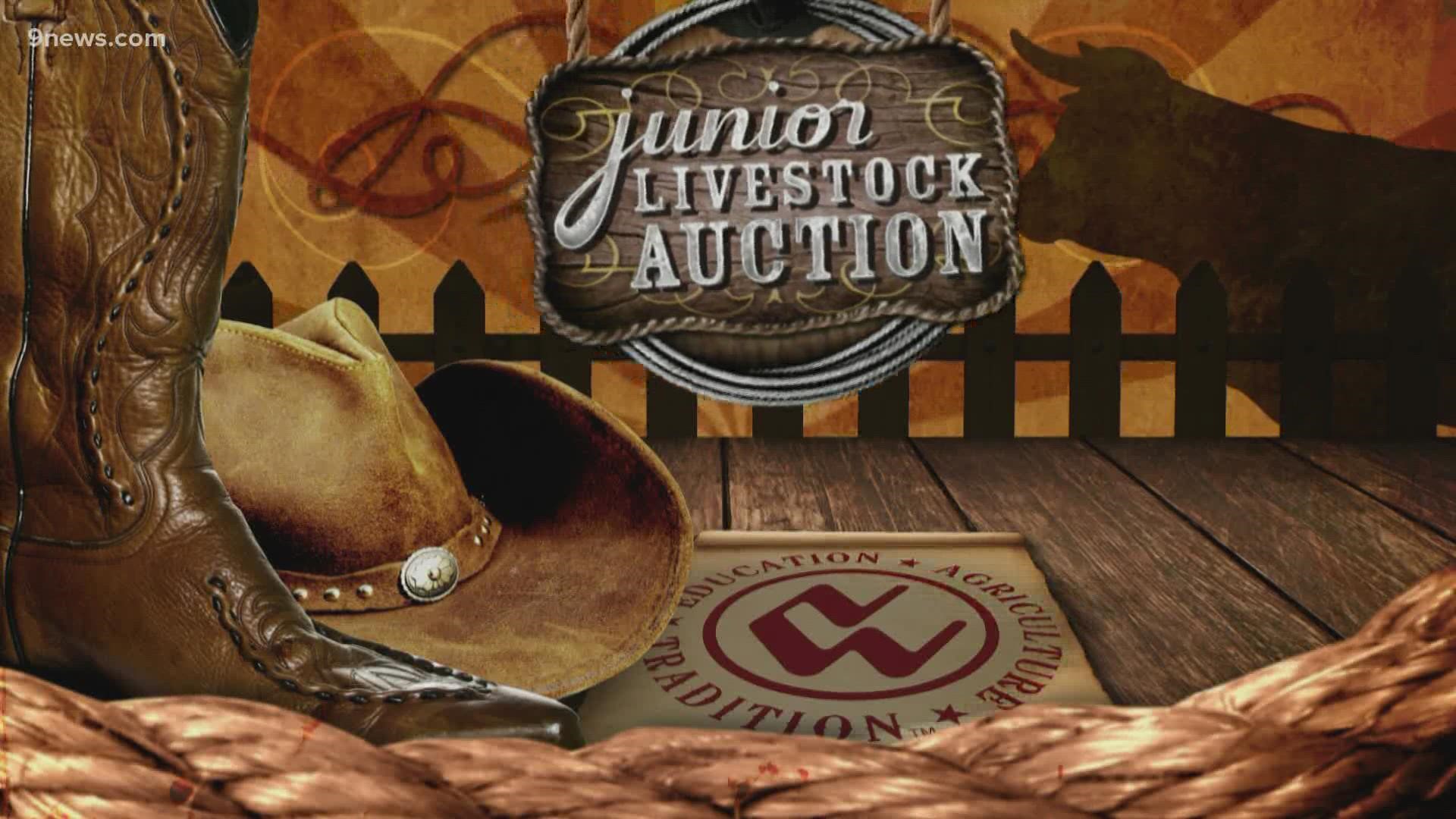 The auction is the final marketplace for ribbon-winning steers, lambs, hogs and goats that were raised by junior exhibitors.