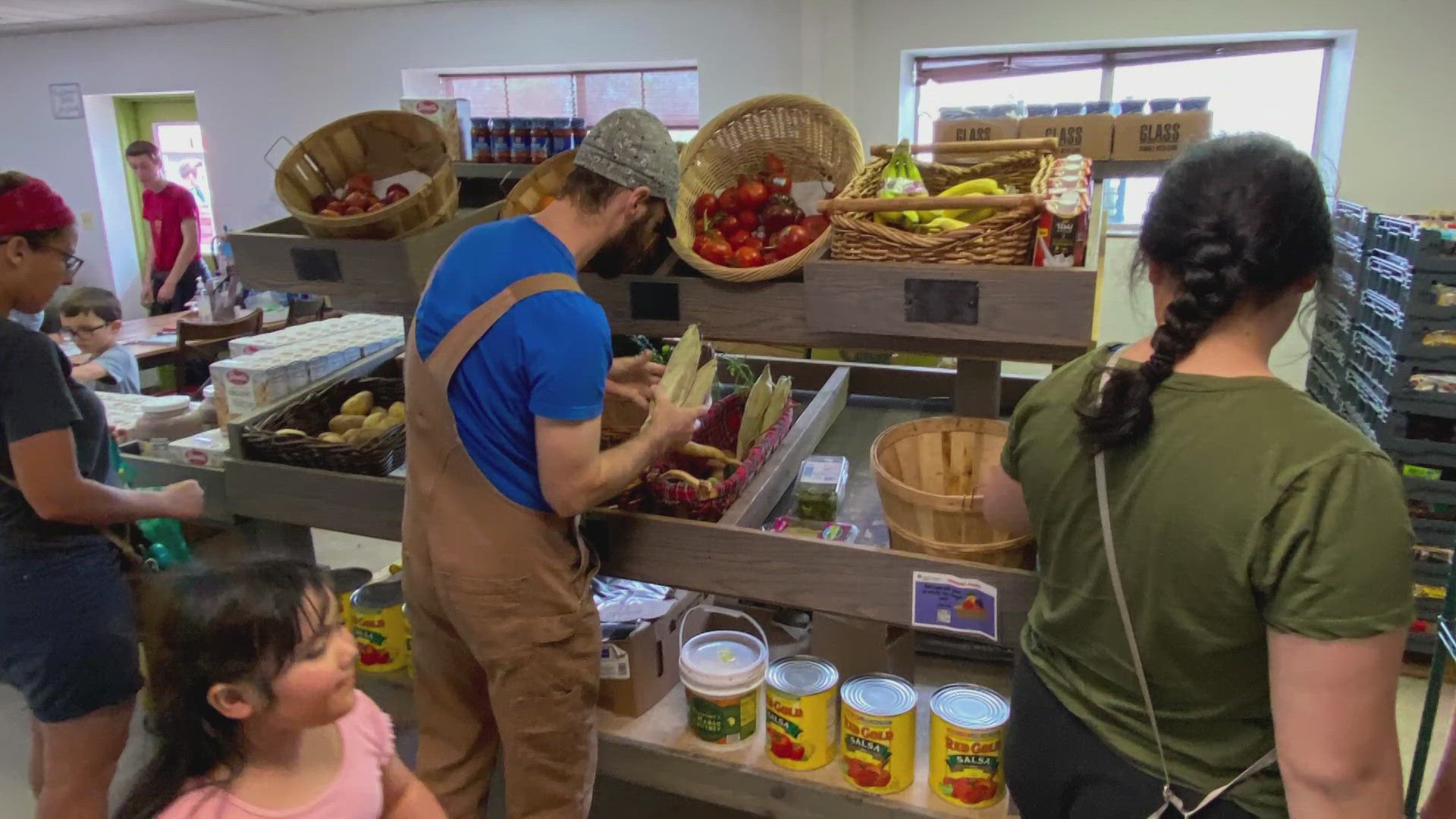 The nonprofit in northern Colorado operates a no-cost food market by partnering with grocery stores, restaurants and farms to reduce food waste. 