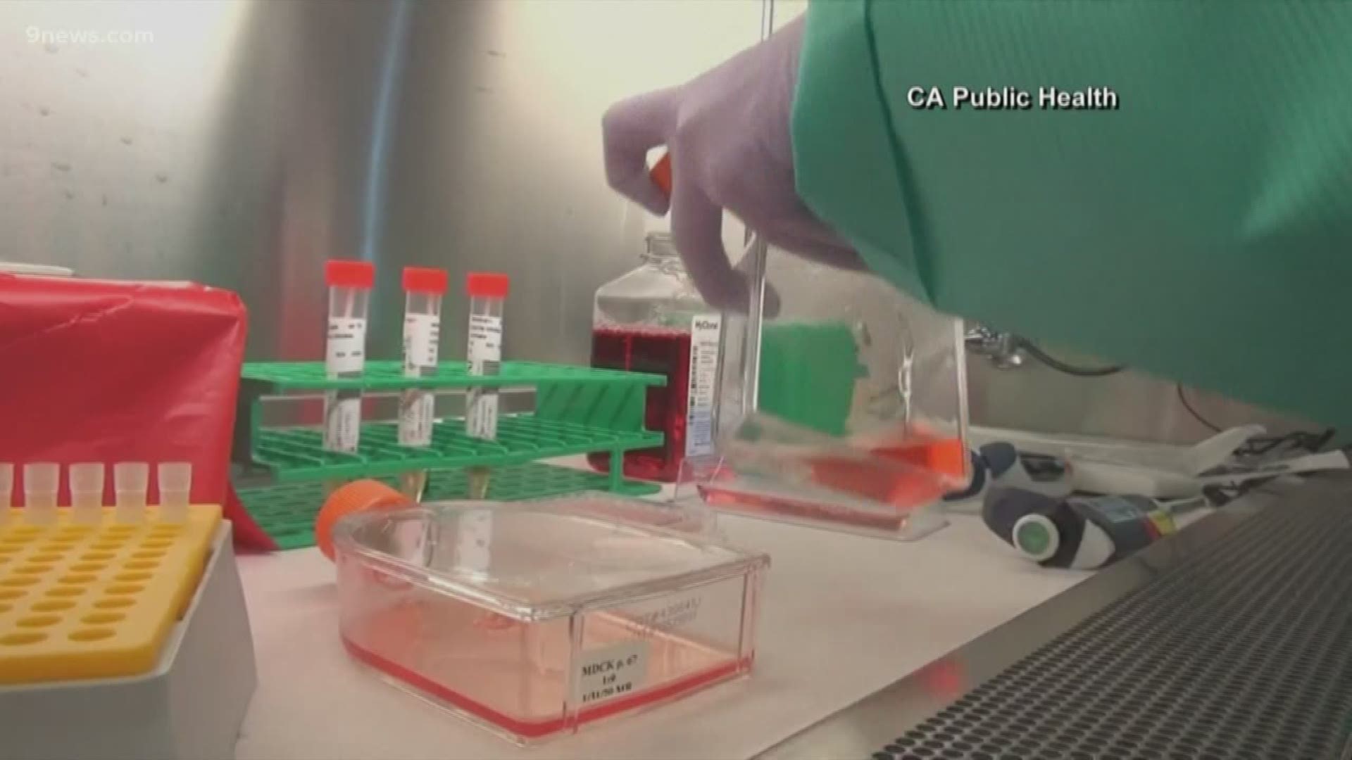 The state lab has the capacity to test up to 160 samples per day. As of Monday, Colorado has no known cases of coronavirus.
