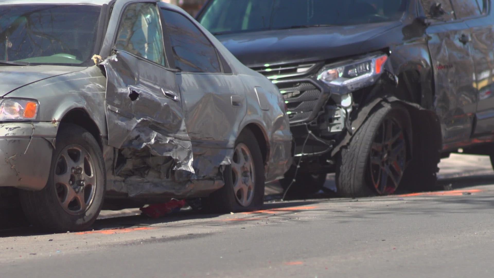 A teenager is suspected in a carjacking that resulted in a short police chase and a deadly crash in Aurora Sunday night.