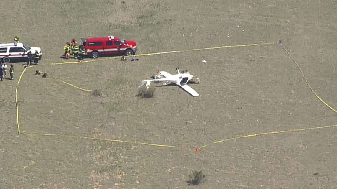Larimer County news small plane crashes near Cobb Lake