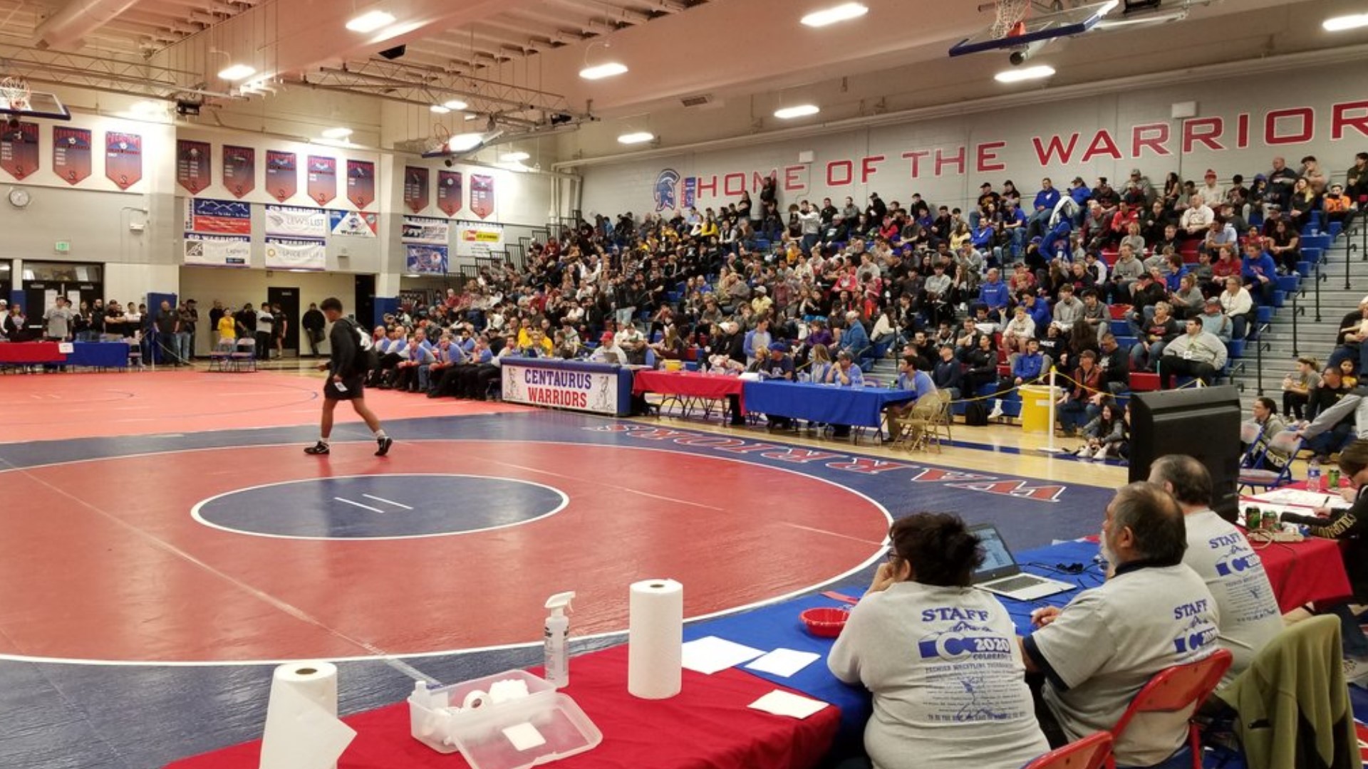 Wrestlers showcase at Top of the Rockies tournament