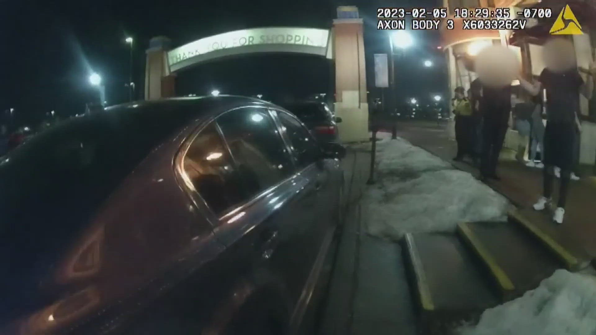 Before Elias Armstrong was fatally shot while in a stolen car, a frustrated car owner is heard on video repeatedly telling police he will confront thieves himself.