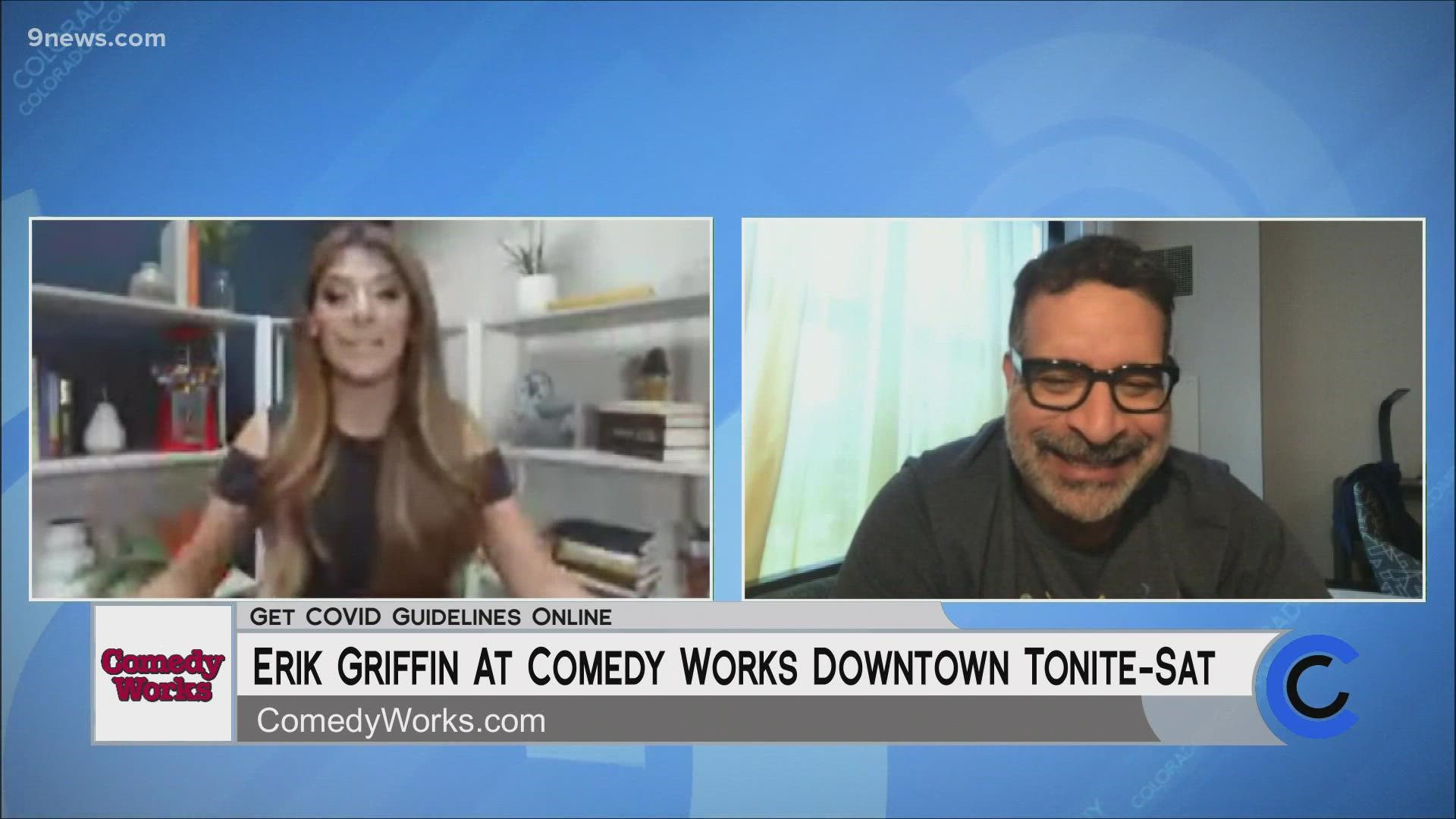 Get tickets for Erik Griffin or any of the great comedians coming through Comedy Works at ComedyWorks.com.