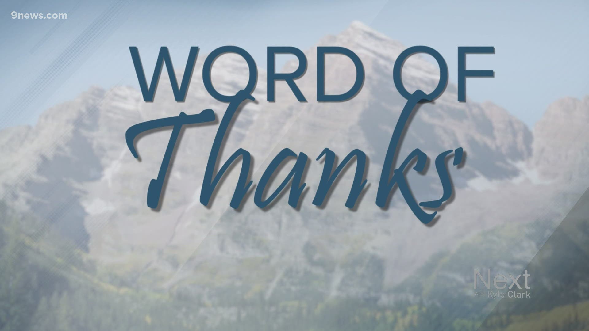 Our Word of Thanks campaign helps Colorado nonprofits. This week we want to support The Second Wind Fund. It finds fast help young people who at risk for suicide.